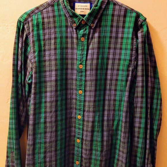 SCOTCH & SODA AMSTERDAM MY FAVOURITE SHIRT Regular fit M All Day Every Day - Picture 3 of 7
